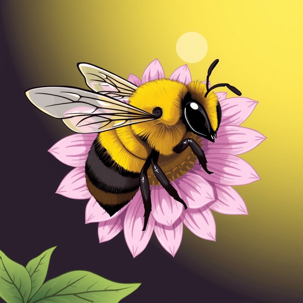 a bee by Générateur d'images par IA gratuit - Aucune connexion nécessaire✨ | AIGAZOU