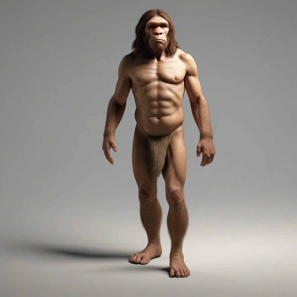 create full body image neanderthal male by मुफ्त एआई छवि जनरेटर - बिना लॉगिन के✨ | AIGAZOU