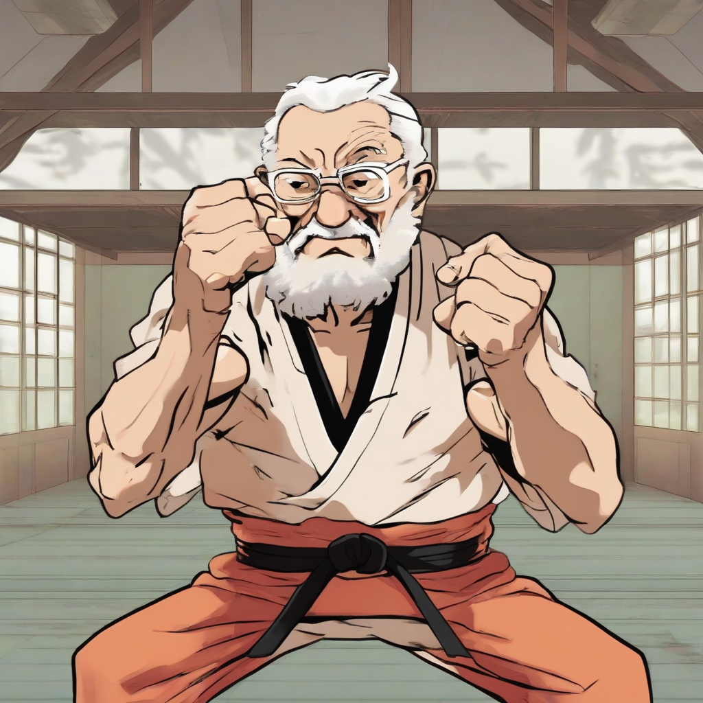 the strongest karate grandpa by मुफ्त एआई छवि जनरेटर - बिना लॉगिन के✨ | AIGAZOU