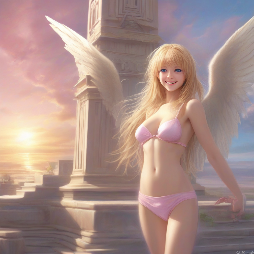beautiful naked smile more want to see by Free AI Image Generator & Maker - No login required✨ | AIGAZOU