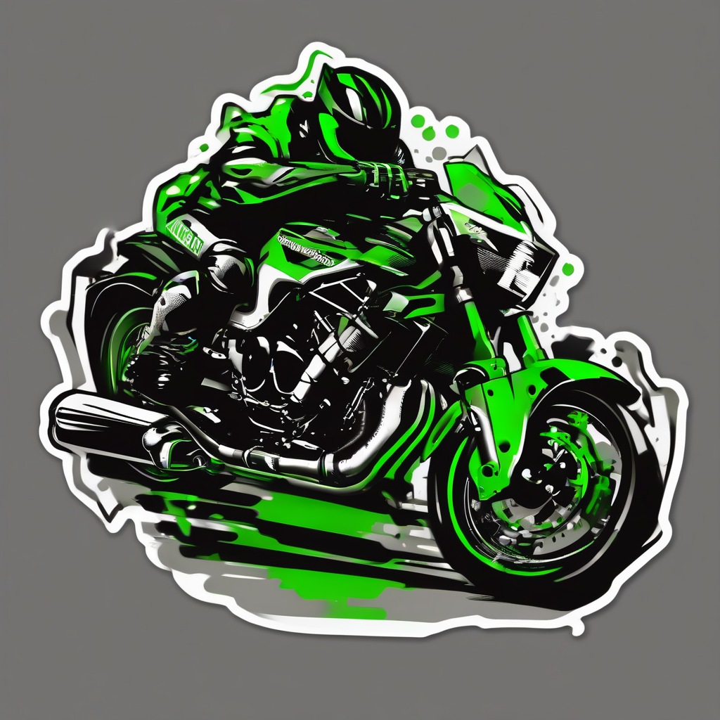 bike kawasaki eriminator sticker logo by मुफ्त एआई छवि जनरेटर - बिना लॉगिन के✨ | AIGAZOU