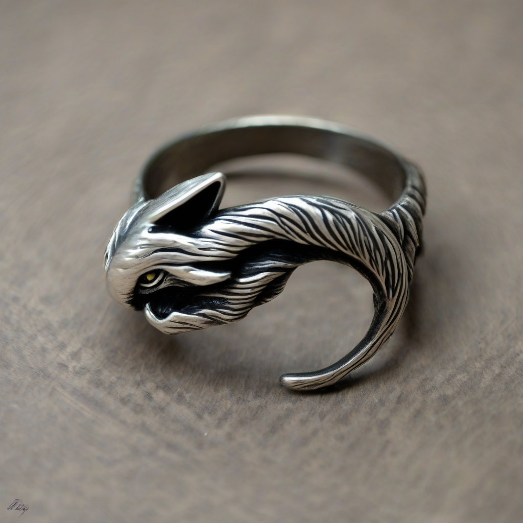 wolf tail ring by Générateur d'images par IA gratuit - Aucune connexion nécessaire✨ | AIGAZOU