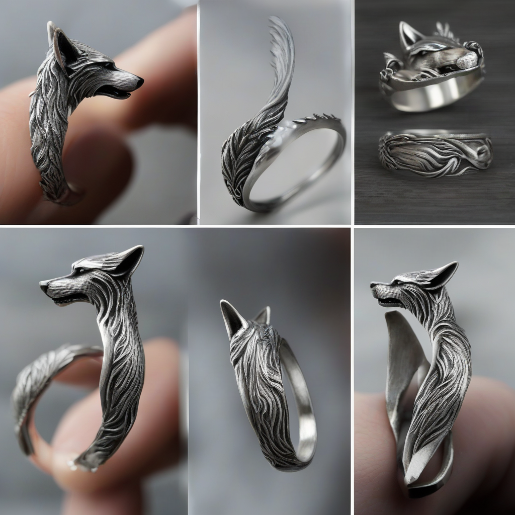 wolf tail ring by Générateur d'images par IA gratuit - Aucune connexion nécessaire✨ | AIGAZOU