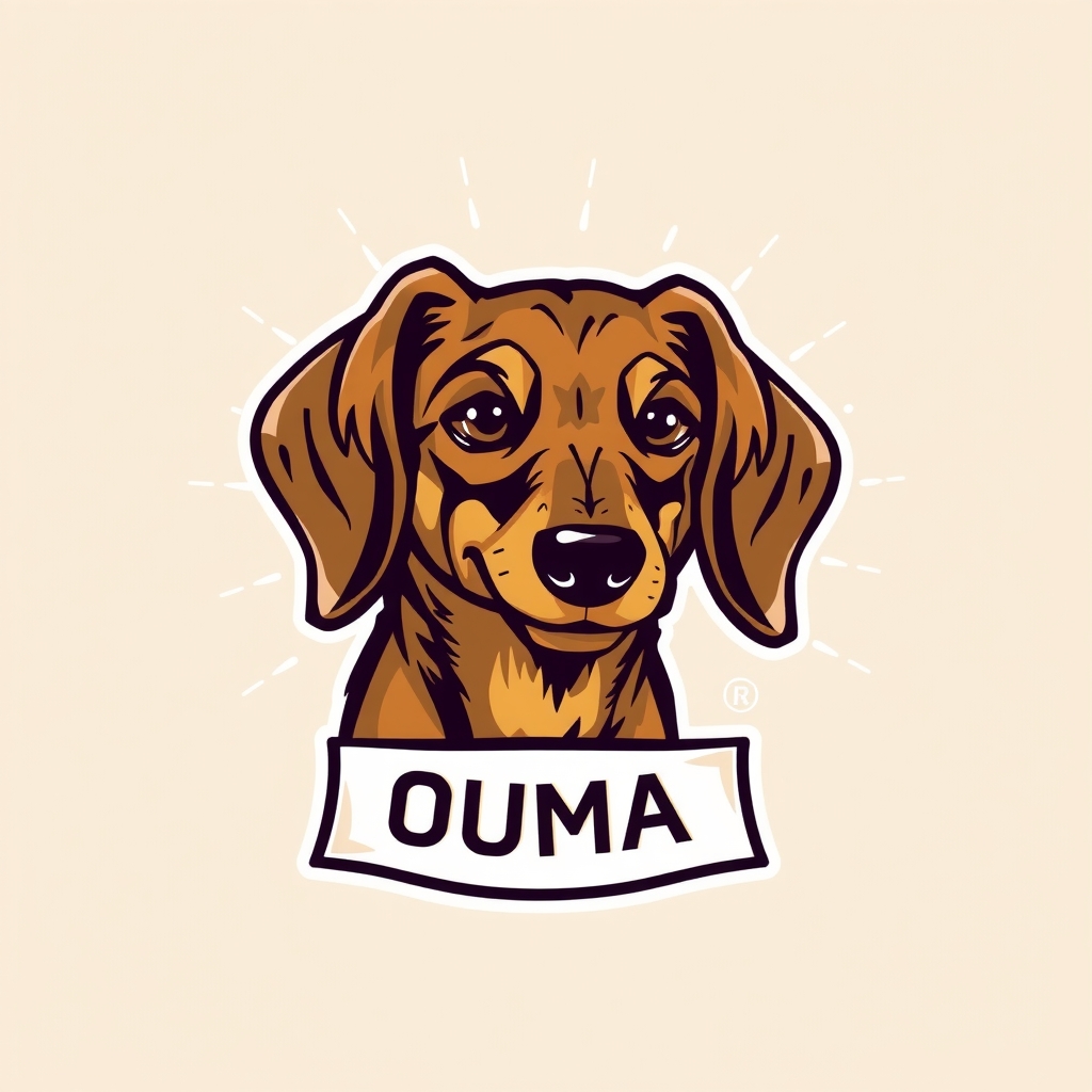 dachshund emblem ouma by मुफ्त एआई छवि जनरेटर - बिना लॉगिन के✨ | AIGAZOU