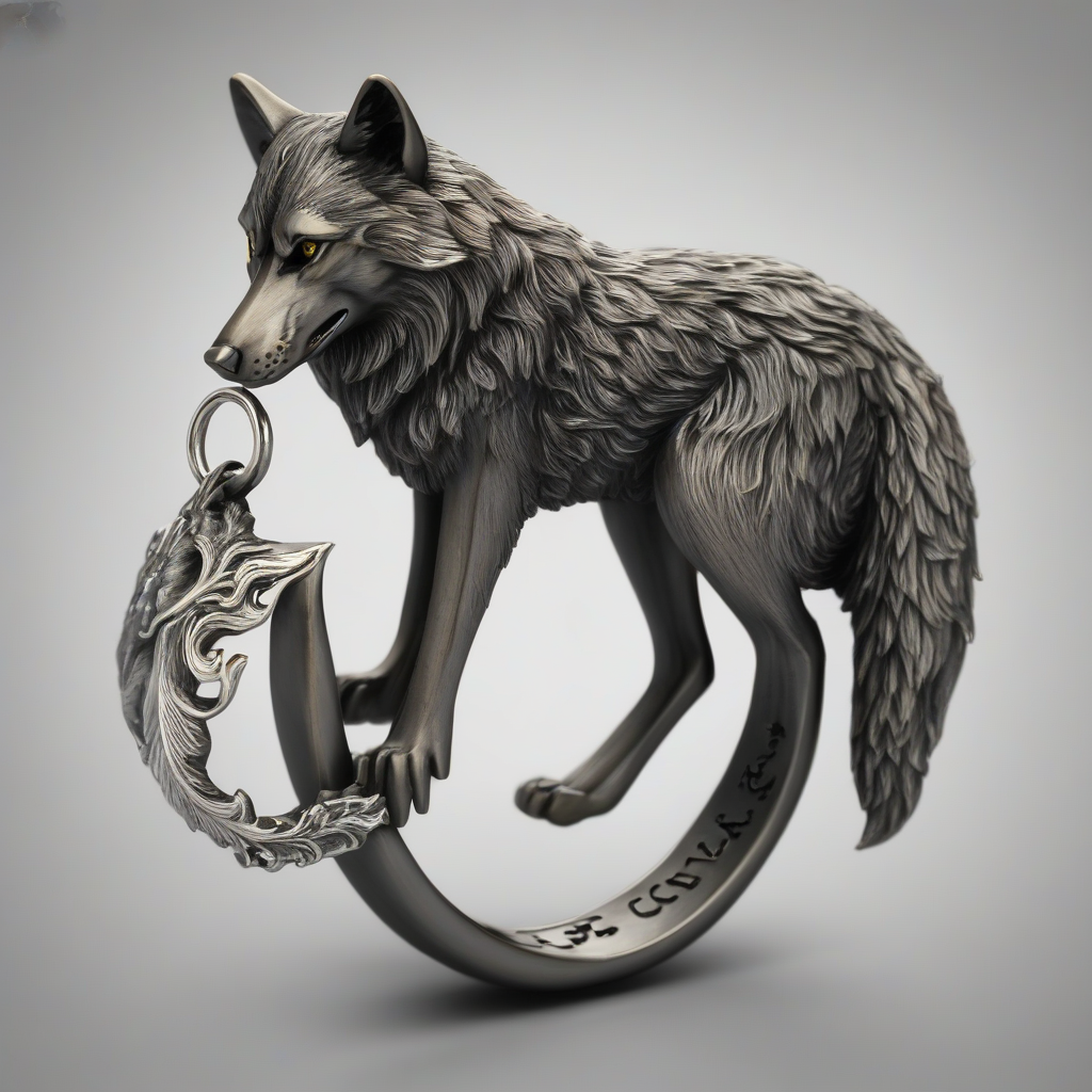 wolf tail ring by Générateur d'images par IA gratuit - Aucune connexion nécessaire✨ | AIGAZOU