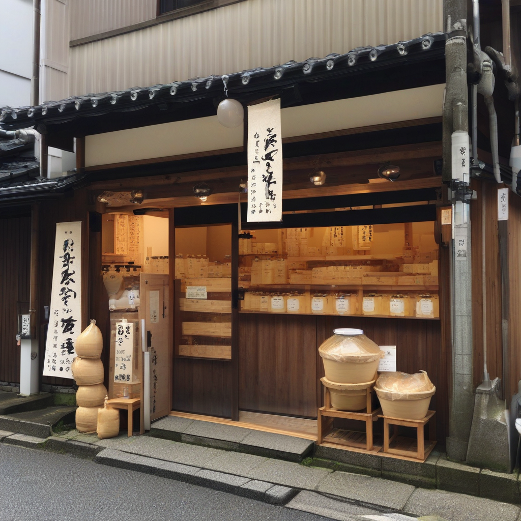 kyoto fermented shop by मुफ्त एआई छवि जनरेटर - बिना लॉगिन के✨ | AIGAZOU