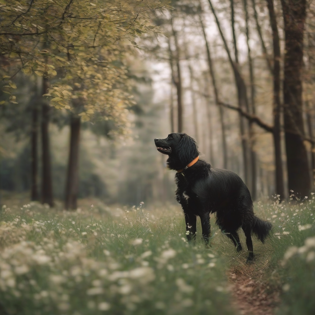 dog in nature by Générateur d'images par IA gratuit - Aucune connexion nécessaire✨ | AIGAZOU