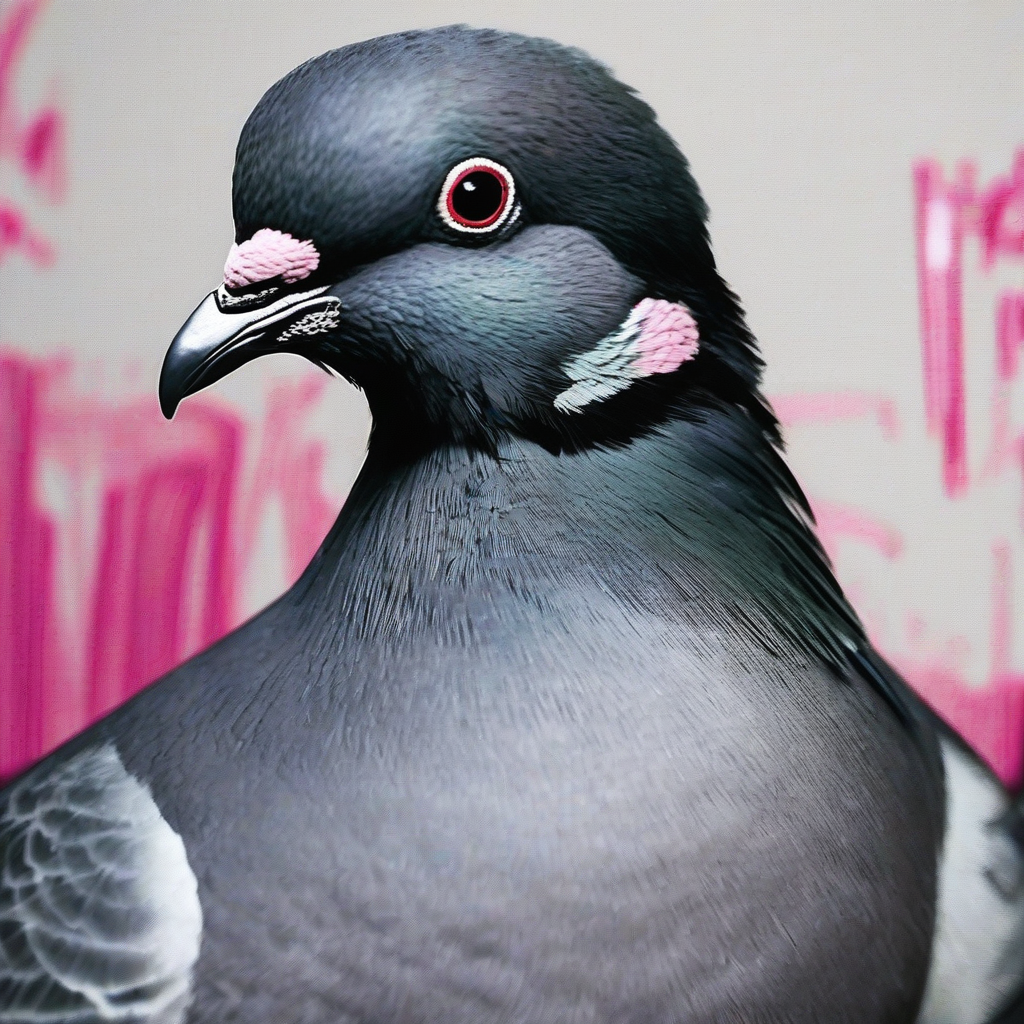 aggressive pigeon by मुफ्त एआई छवि जनरेटर - बिना लॉगिन के✨ | AIGAZOU