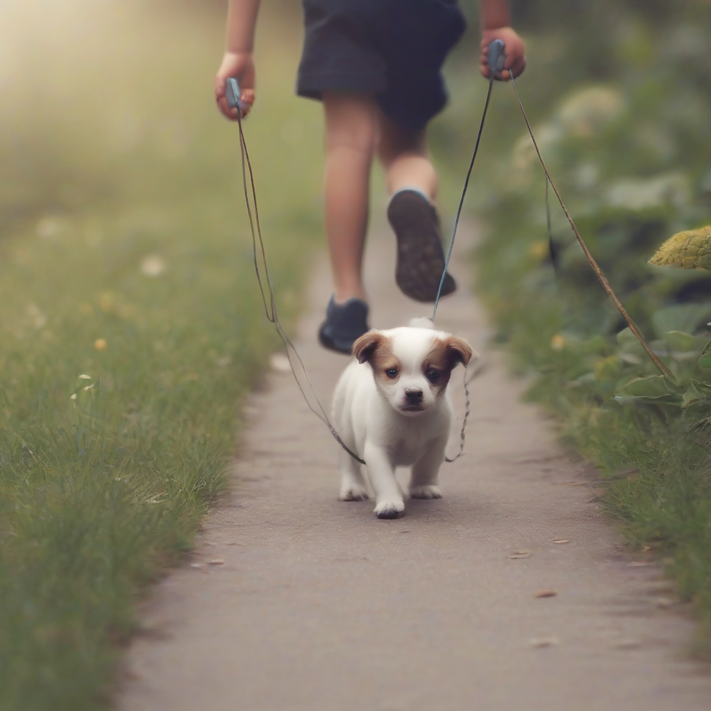 a small child walking by मुफ्त एआई छवि जनरेटर - बिना लॉगिन के✨ | AIGAZOU