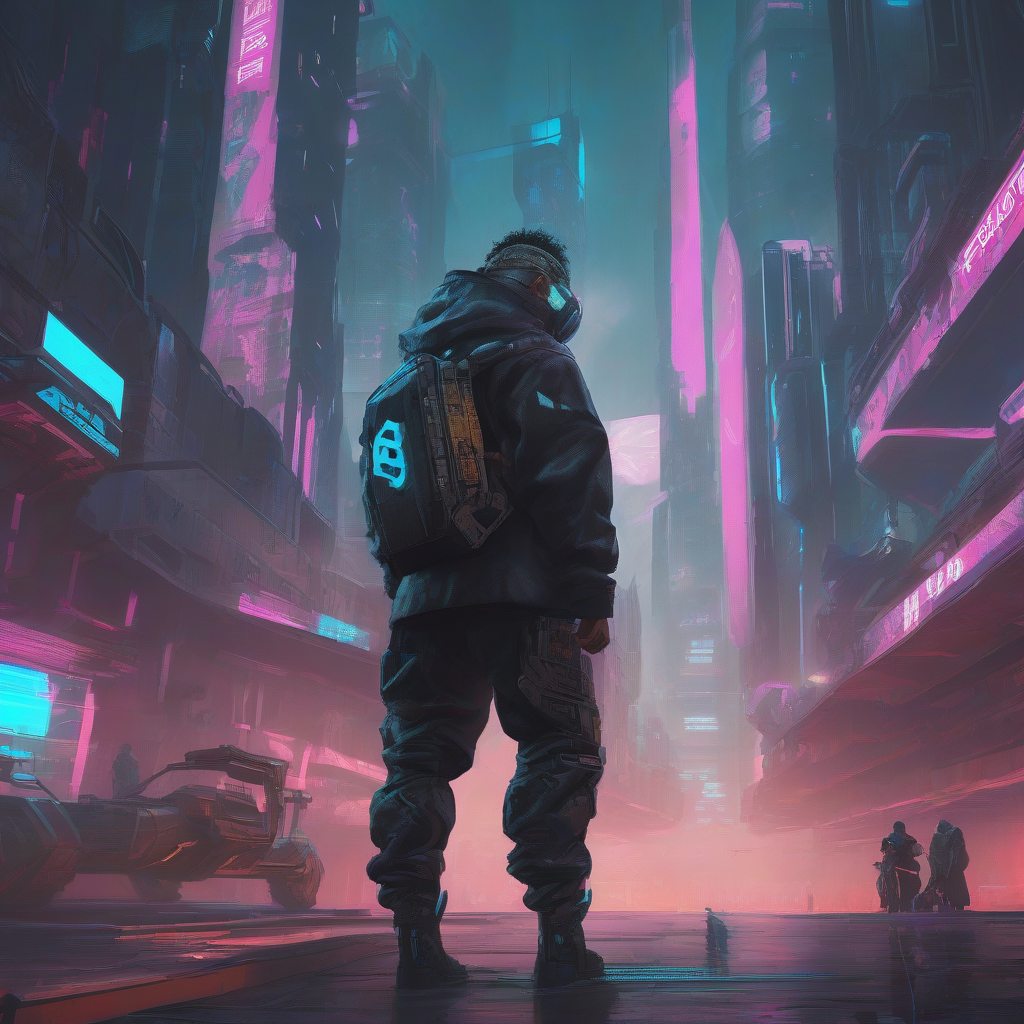 cyberpunk ghostrunner future city by मुफ्त एआई छवि जनरेटर - बिना लॉगिन के✨ | AIGAZOU