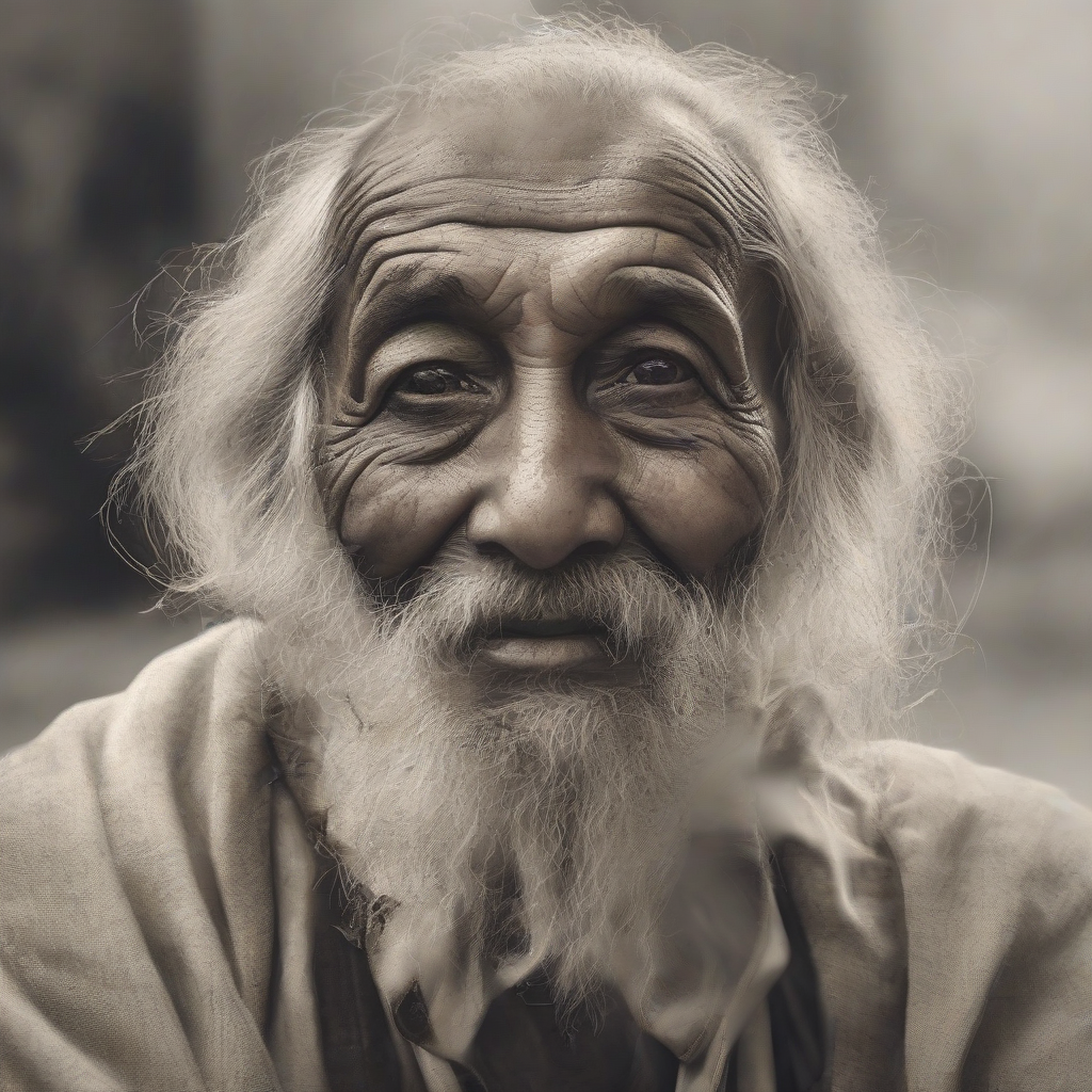 image of a wise person visibly aged by मुफ्त एआई छवि जनरेटर - बिना लॉगिन के✨ | AIGAZOU