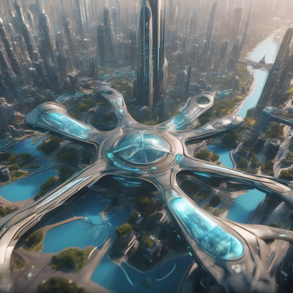 future city map reality 4k flying cars by मुफ्त एआई छवि जनरेटर - बिना लॉगिन के✨ | AIGAZOU