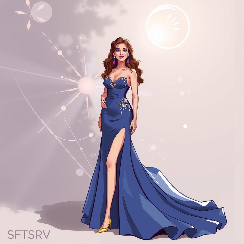 evening gown luxury by Générateur d'images par IA gratuit - Aucune connexion nécessaire✨ | AIGAZOU