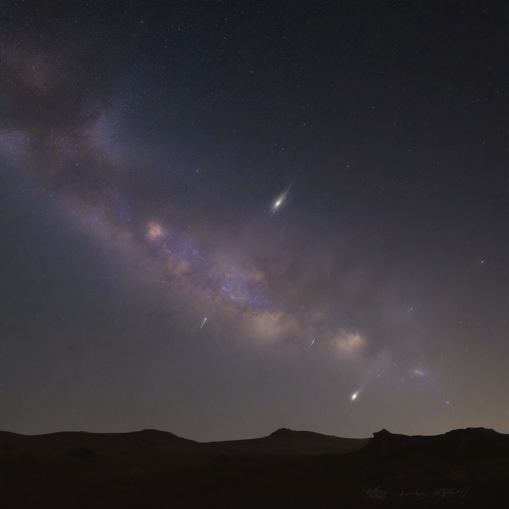 milky way and andromeda galaxies by मुफ्त एआई छवि जनरेटर - बिना लॉगिन के✨ | AIGAZOU