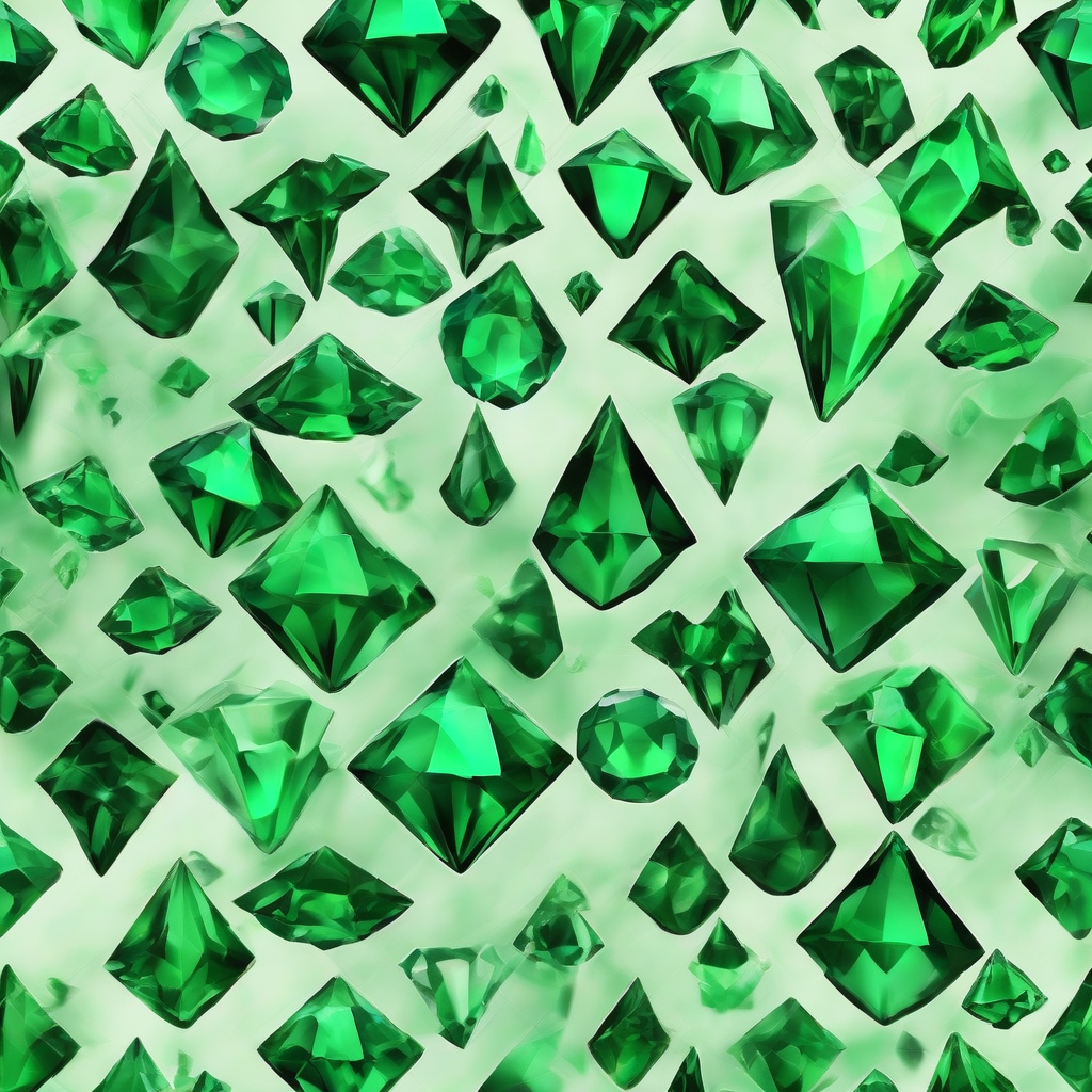 green diamonds covered background by मुफ्त एआई छवि जनरेटर - बिना लॉगिन के✨ | AIGAZOU