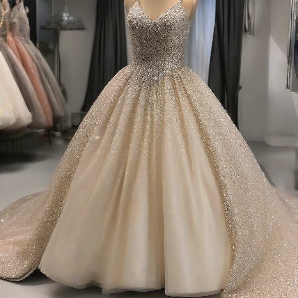 a sparkling ball gown by Générateur d'images par IA gratuit - Aucune connexion nécessaire✨ | AIGAZOU