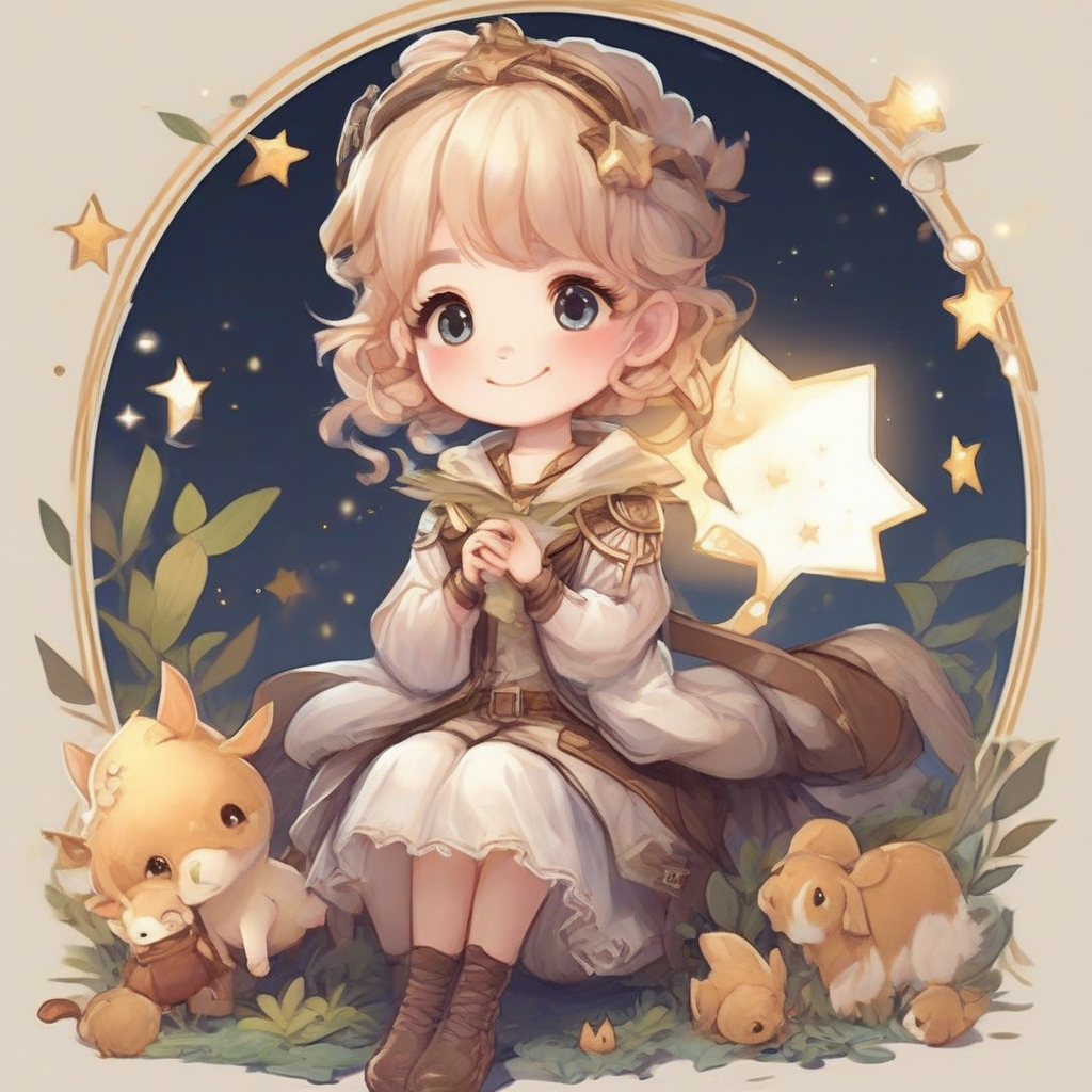 fantasy star world hope cute characters by Générateur d'images par IA gratuit - Aucune connexion nécessaire✨ | AIGAZOU