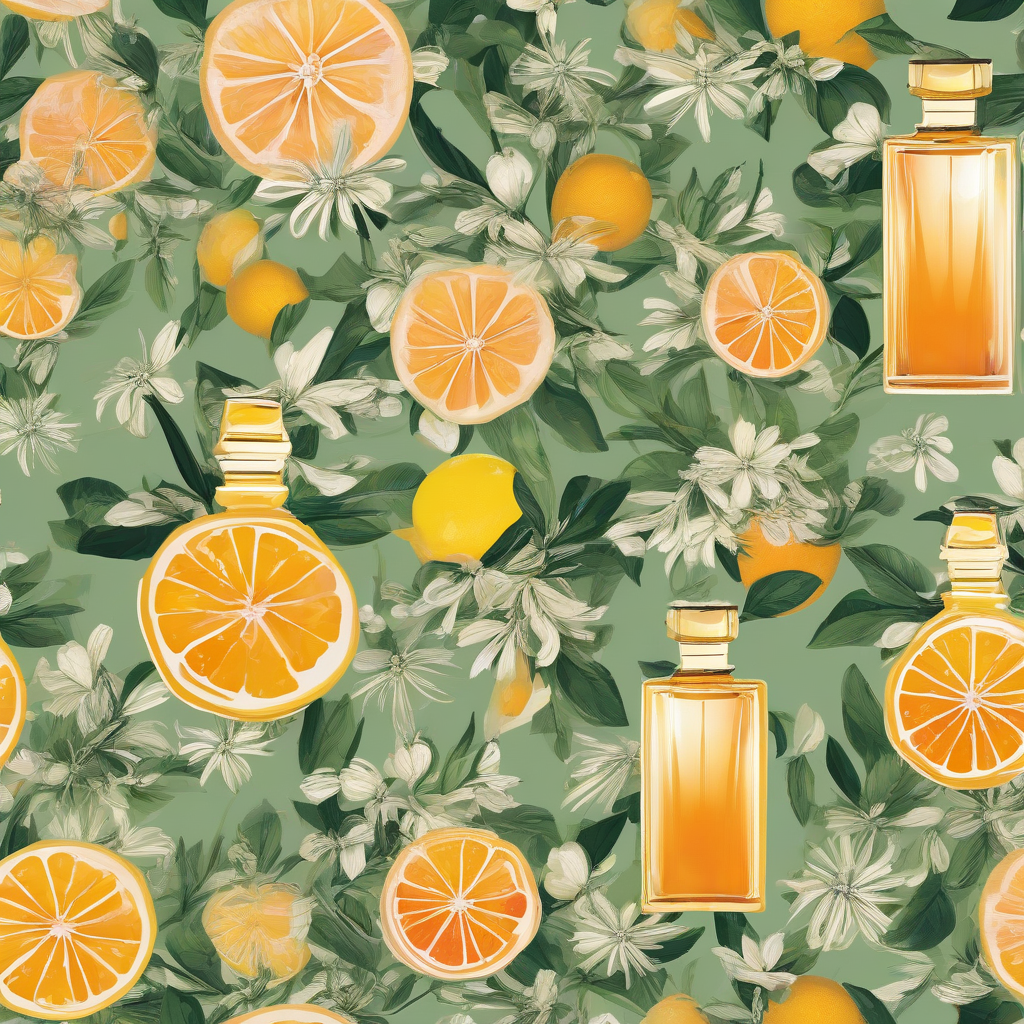 citrus floral perfume image creation by Générateur d'images par IA gratuit - Aucune connexion nécessaire✨ | AIGAZOU