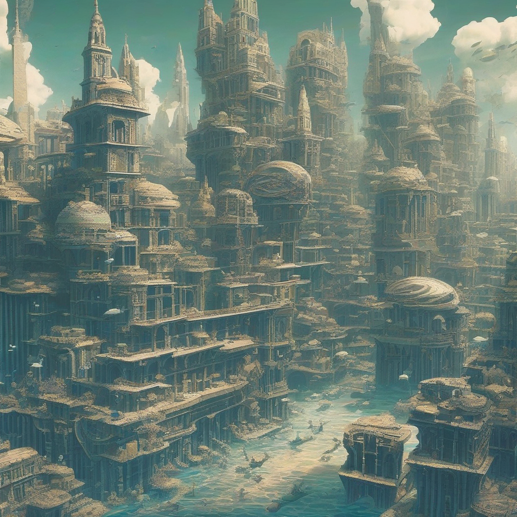 underwater city by मुफ्त एआई छवि जनरेटर - बिना लॉगिन के✨ | AIGAZOU