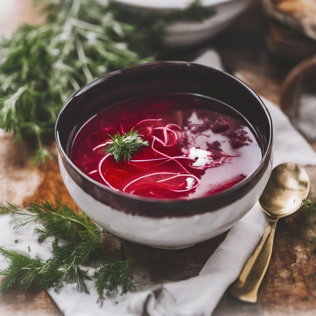 a bowl of borscht by मुफ्त एआई छवि जनरेटर - बिना लॉगिन के✨ | AIGAZOU