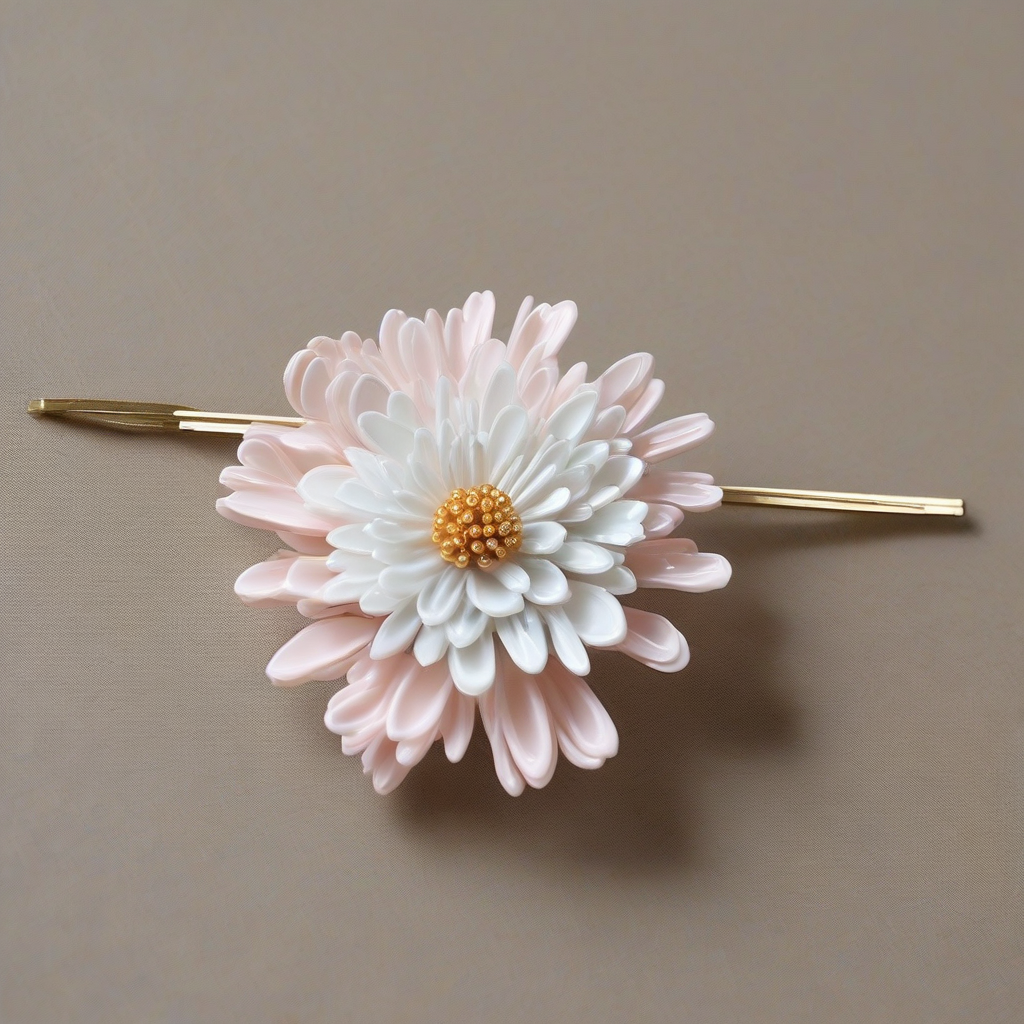 a hairpin with chrysanthemum design by मुफ्त एआई छवि जनरेटर - बिना लॉगिन के✨ | AIGAZOU