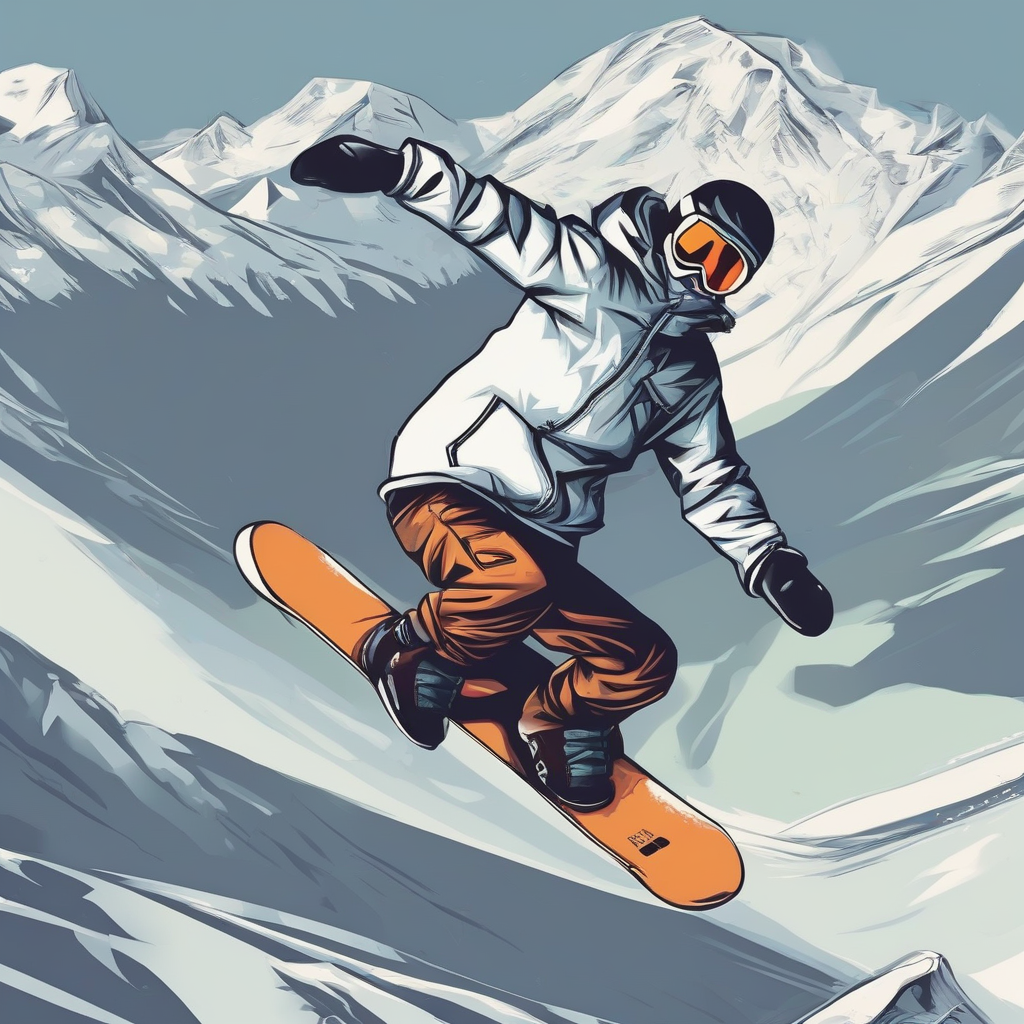 snowboarding by मुफ्त एआई छवि जनरेटर - बिना लॉगिन के✨ | AIGAZOU