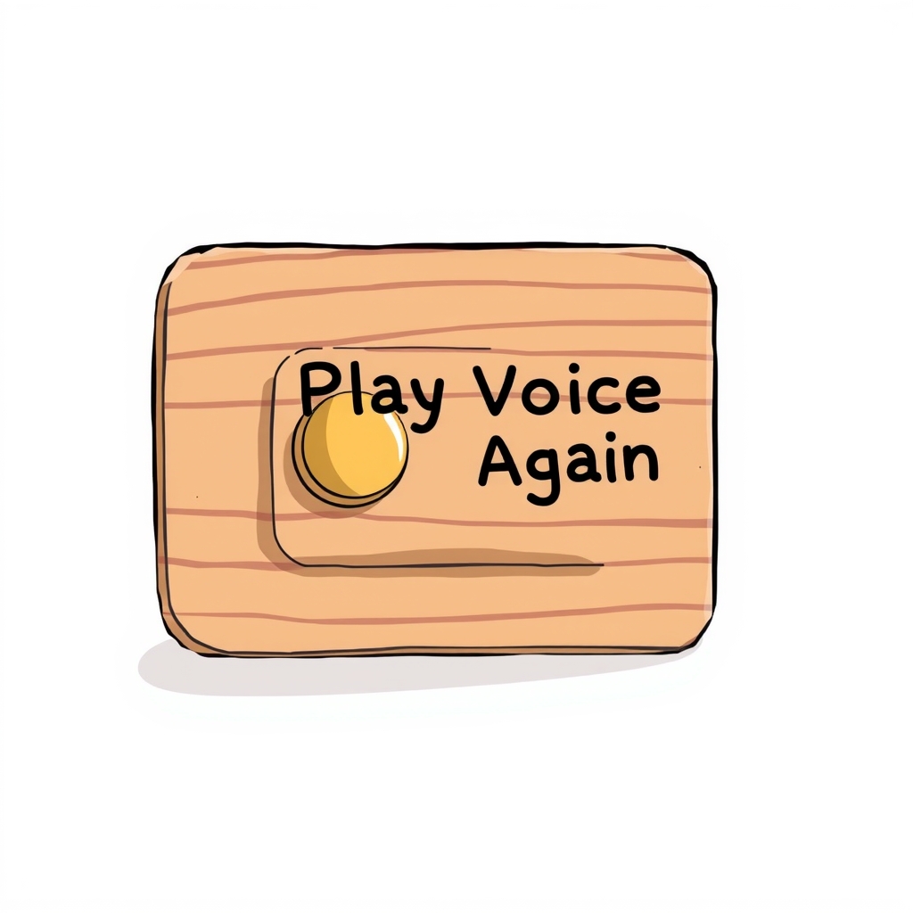 push switch to play voice again by मुफ्त एआई छवि जनरेटर - बिना लॉगिन के✨ | AIGAZOU