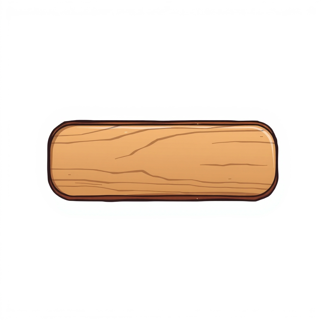 square push button wooden texture anime style by Générateur d'images par IA gratuit - Aucune connexion nécessaire✨ | AIGAZOU