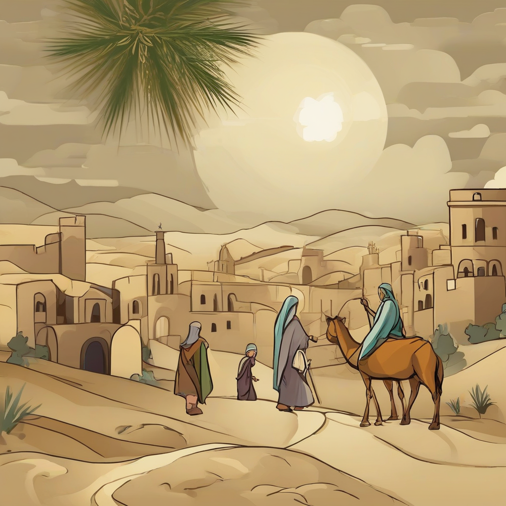 journey to bethlehem background by मुफ्त एआई छवि जनरेटर - बिना लॉगिन के✨ | AIGAZOU