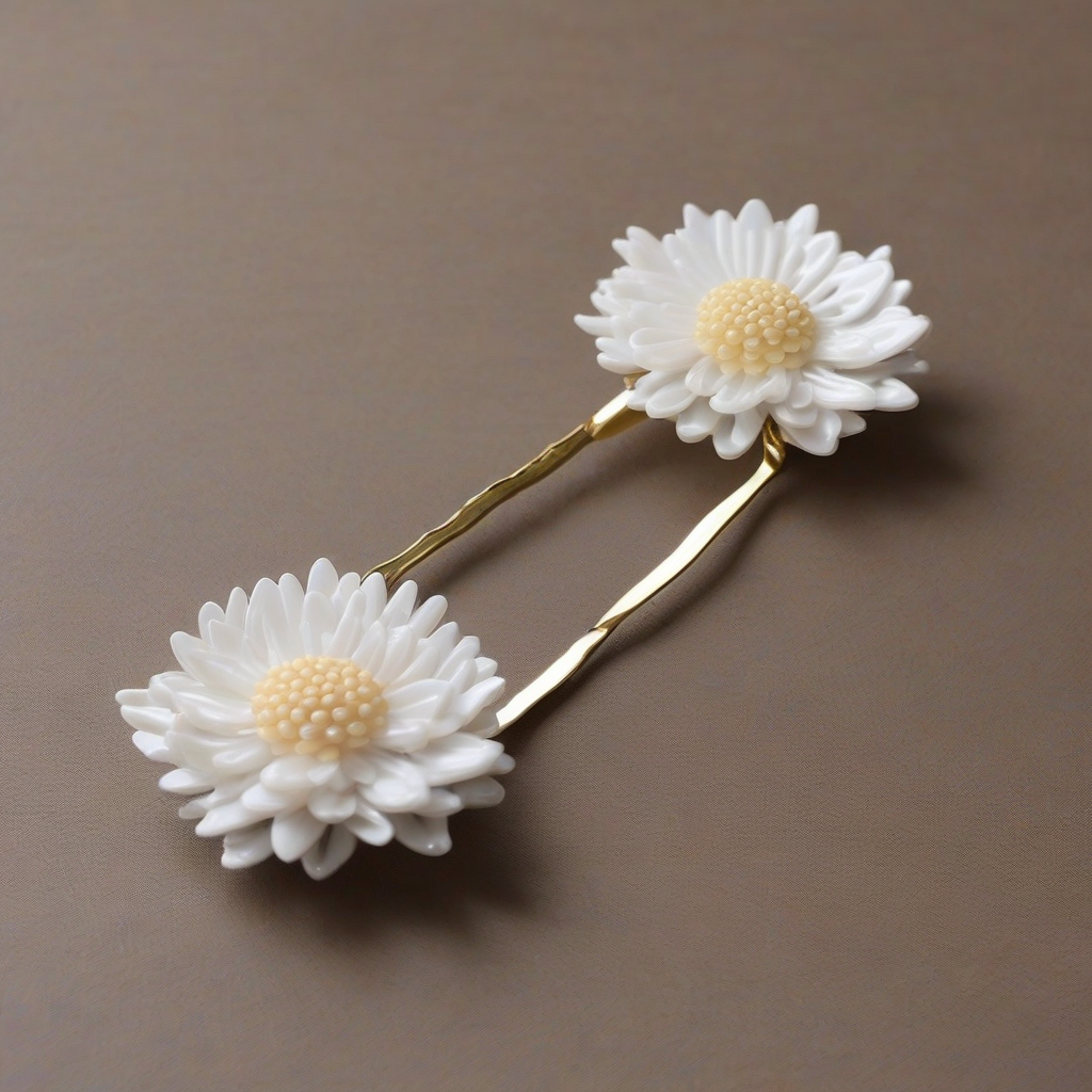 a hairpin with chrysanthemum design by Générateur d'images par IA gratuit - Aucune connexion nécessaire✨ | AIGAZOU