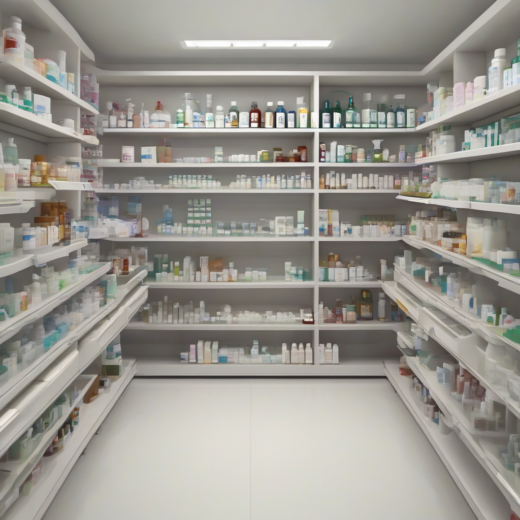 can you create an image of a pharmacy by मुफ्त एआई छवि जनरेटर - बिना लॉगिन के✨ | AIGAZOU