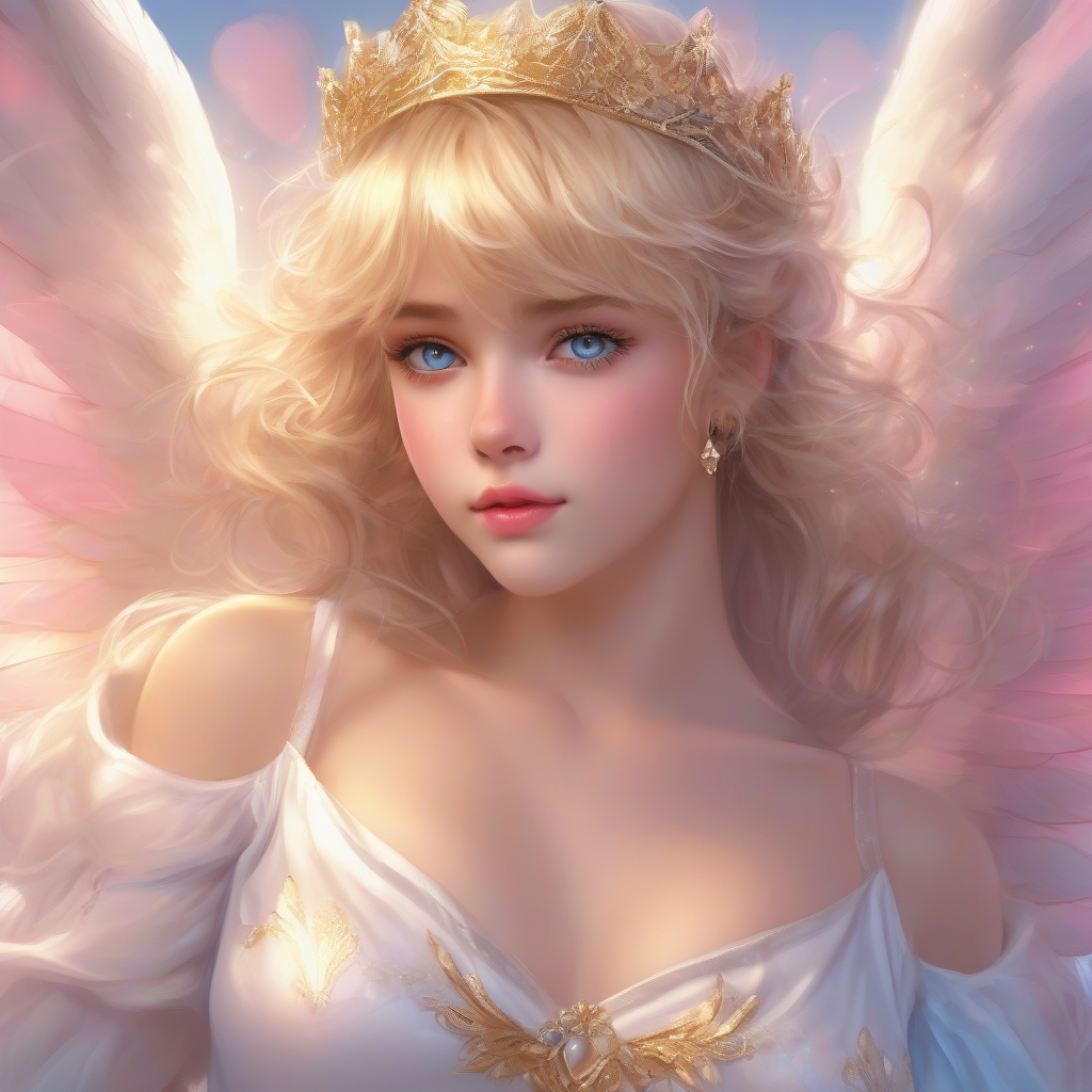 photorealistic style beautiful teenage angel with wings by मुफ्त एआई छवि जनरेटर - बिना लॉगिन के✨ | AIGAZOU