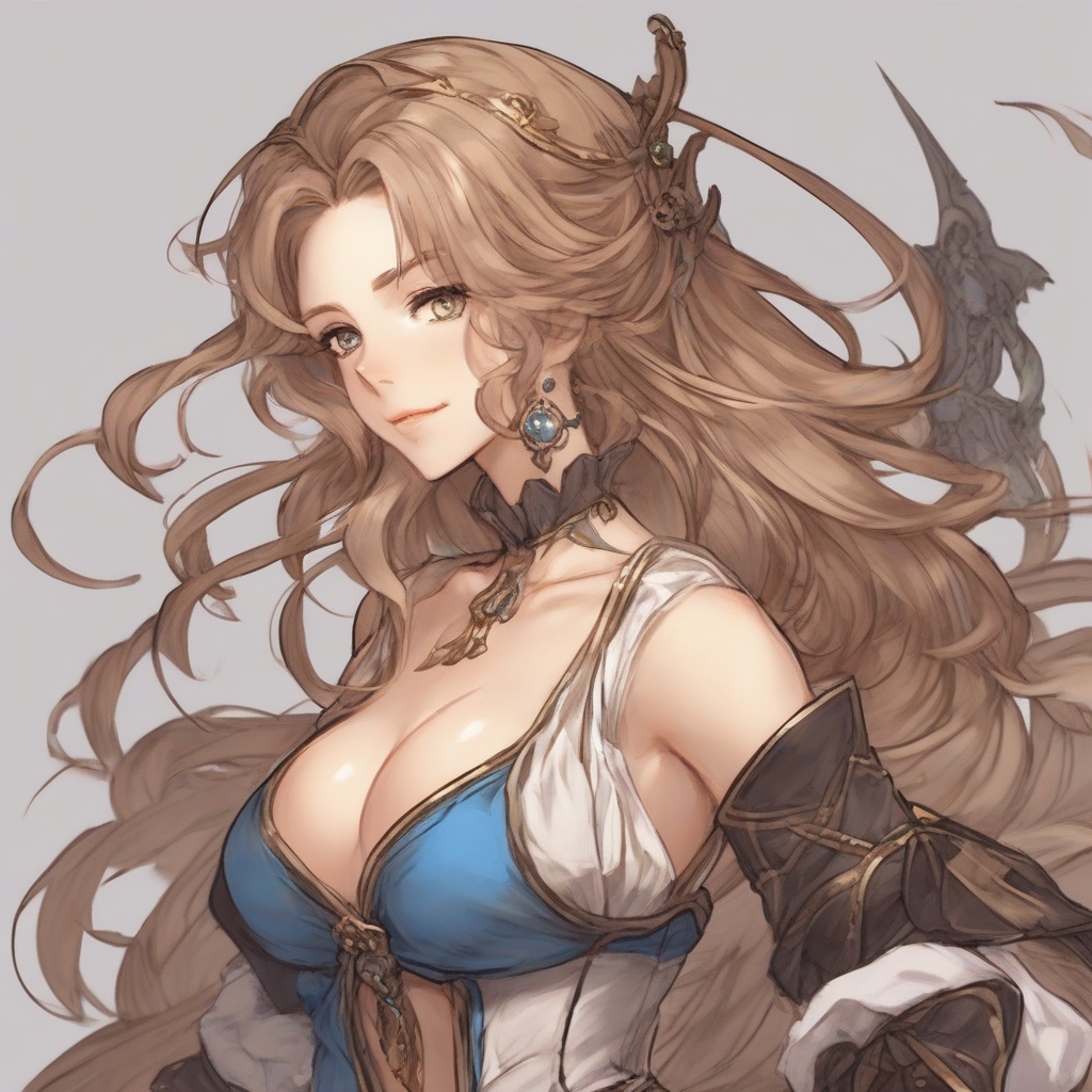 sexy woman in granblue fantasy style by मुफ्त एआई छवि जनरेटर - बिना लॉगिन के✨ | AIGAZOU