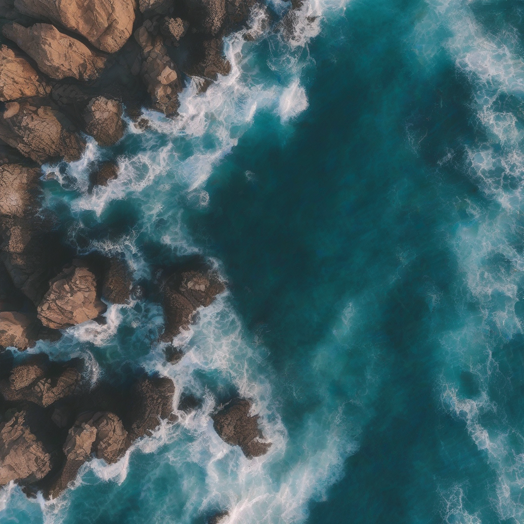 ocean from above by मुफ्त एआई छवि जनरेटर - बिना लॉगिन के✨ | AIGAZOU