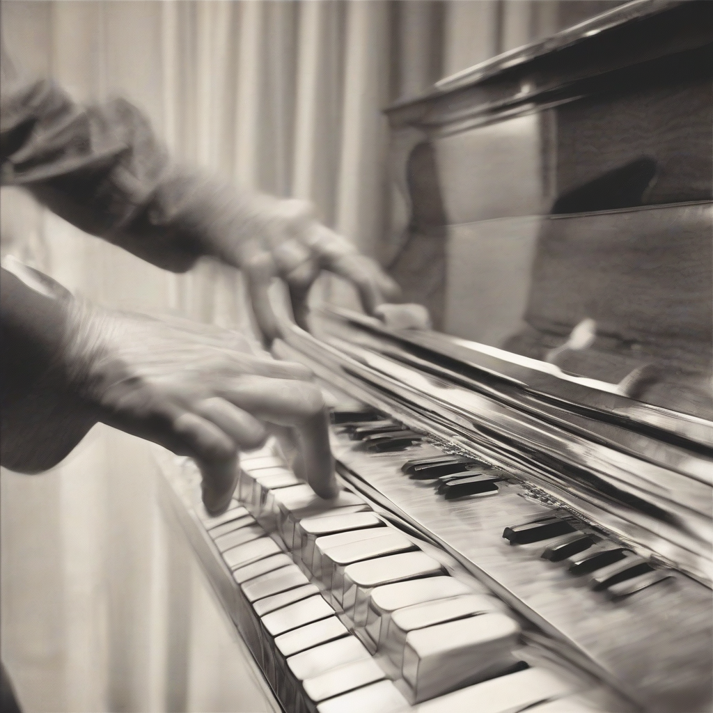 playing the piano key do with hands by Générateur d'images par IA gratuit - Aucune connexion nécessaire✨ | AIGAZOU