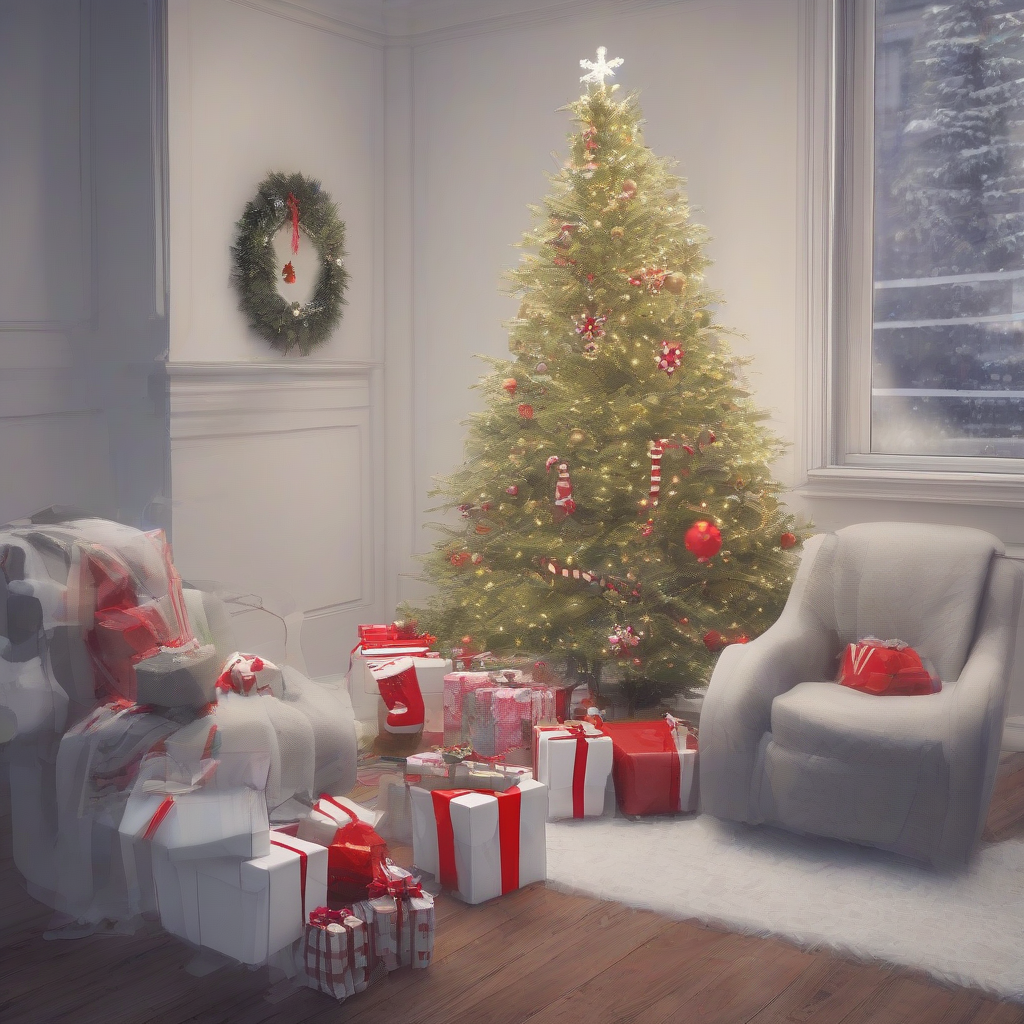 christmas simple unmanned by Générateur d'images par IA gratuit - Aucune connexion nécessaire✨ | AIGAZOU