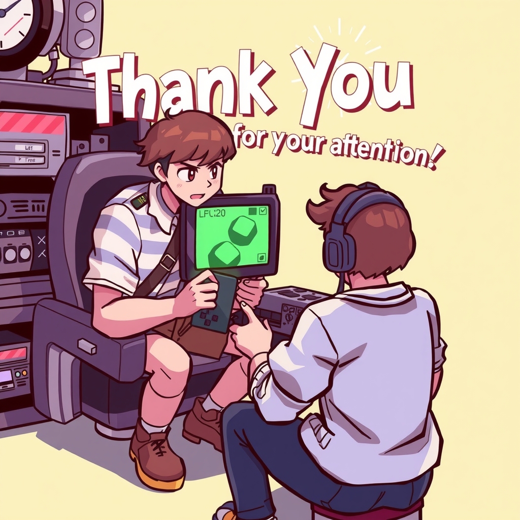 thank you for your attention gaming by मुफ्त एआई छवि जनरेटर - बिना लॉगिन के✨ | AIGAZOU