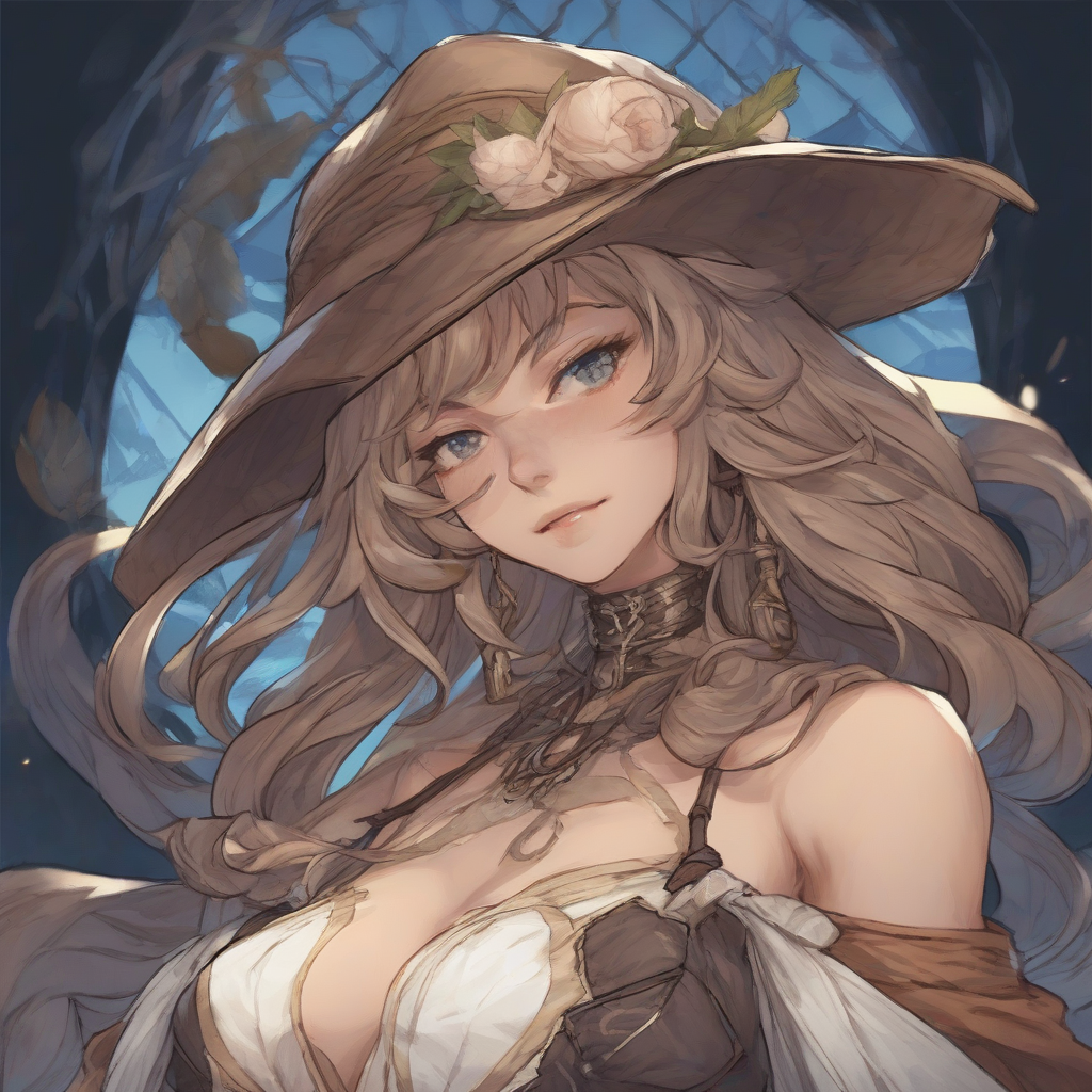 mysterious woman in granblue fantasy style by मुफ्त एआई छवि जनरेटर - बिना लॉगिन के✨ | AIGAZOU