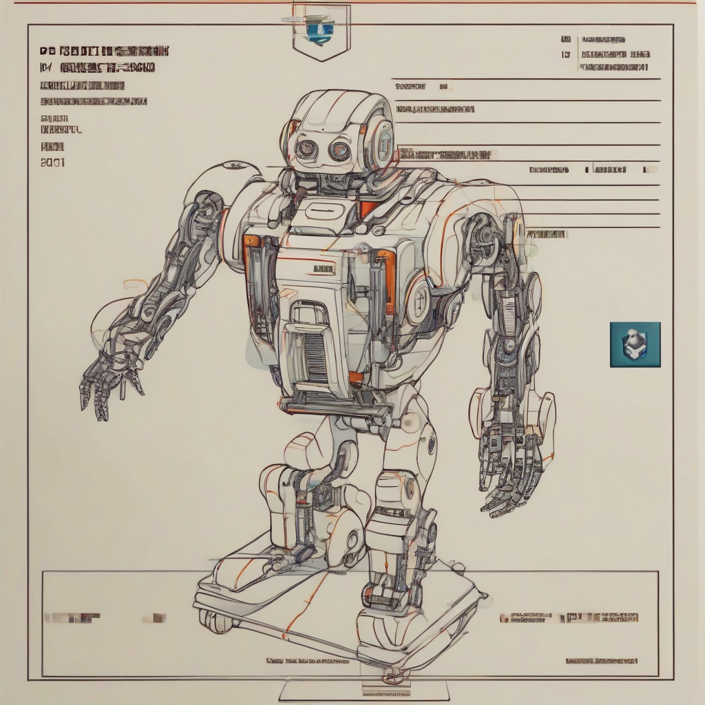 identity card of a robotics engineering program by मुफ्त एआई छवि जनरेटर - बिना लॉगिन के✨ | AIGAZOU