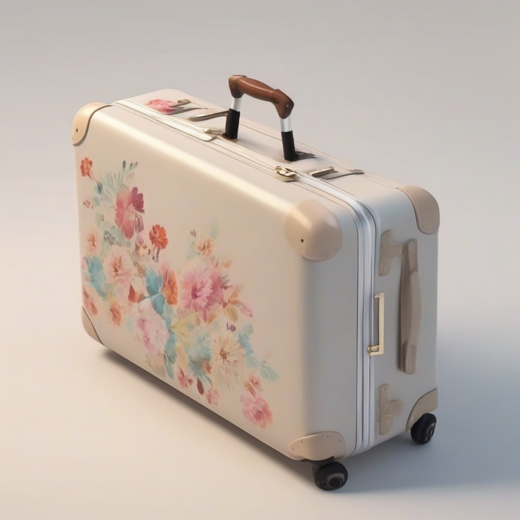 light and pretty design luggage by मुफ्त एआई छवि जनरेटर - बिना लॉगिन के✨ | AIGAZOU