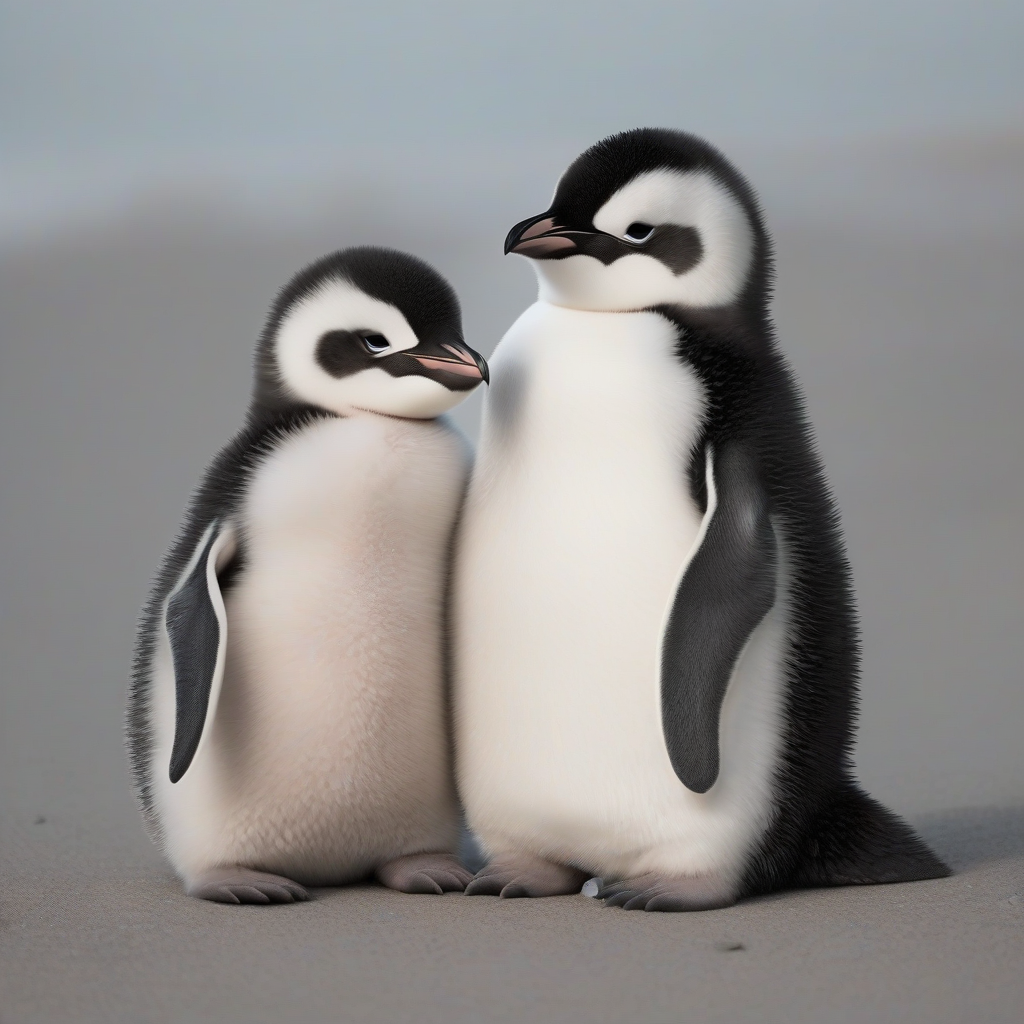 cute penguin images evoke maternal instincts by मुफ्त एआई छवि जनरेटर - बिना लॉगिन के✨ | AIGAZOU