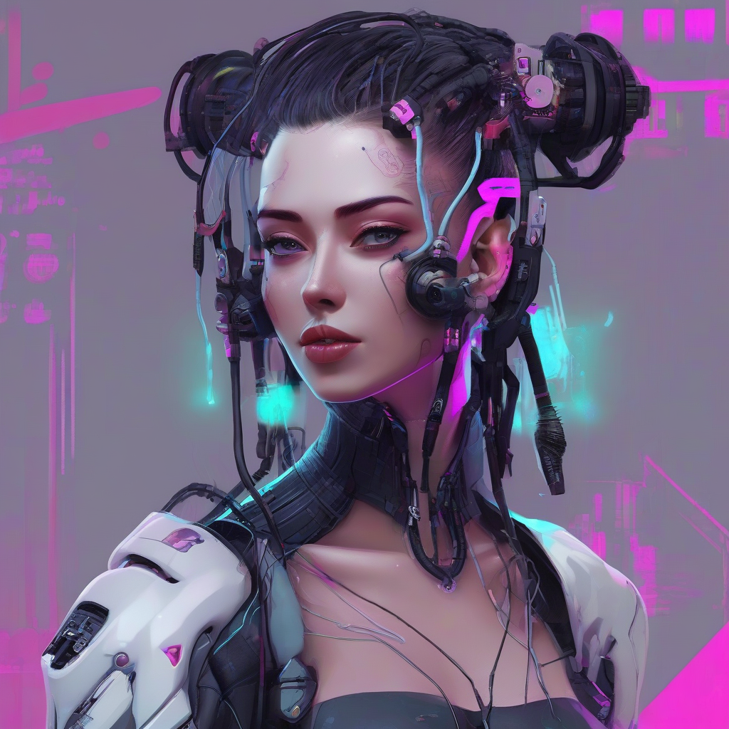 cyberpunk woman by मुफ्त एआई छवि जनरेटर - बिना लॉगिन के✨ | AIGAZOU