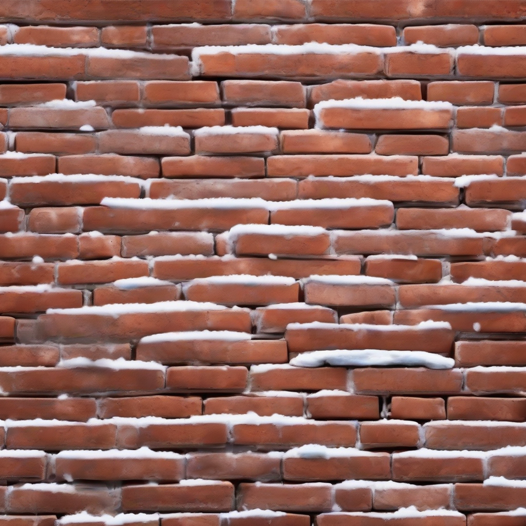 winter brick wall background by मुफ्त एआई छवि जनरेटर - बिना लॉगिन के✨ | AIGAZOU