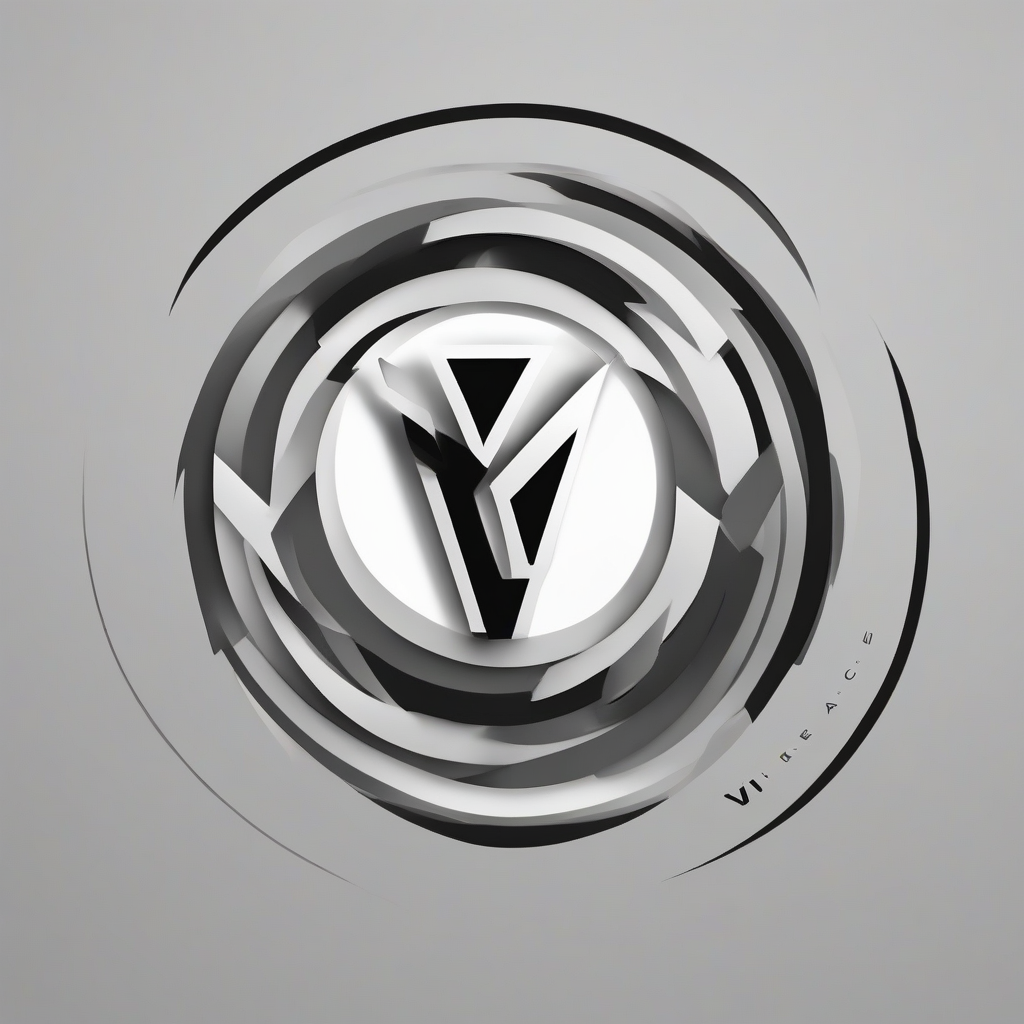 vireo logo design black white gray by मुफ्त एआई छवि जनरेटर - बिना लॉगिन के✨ | AIGAZOU