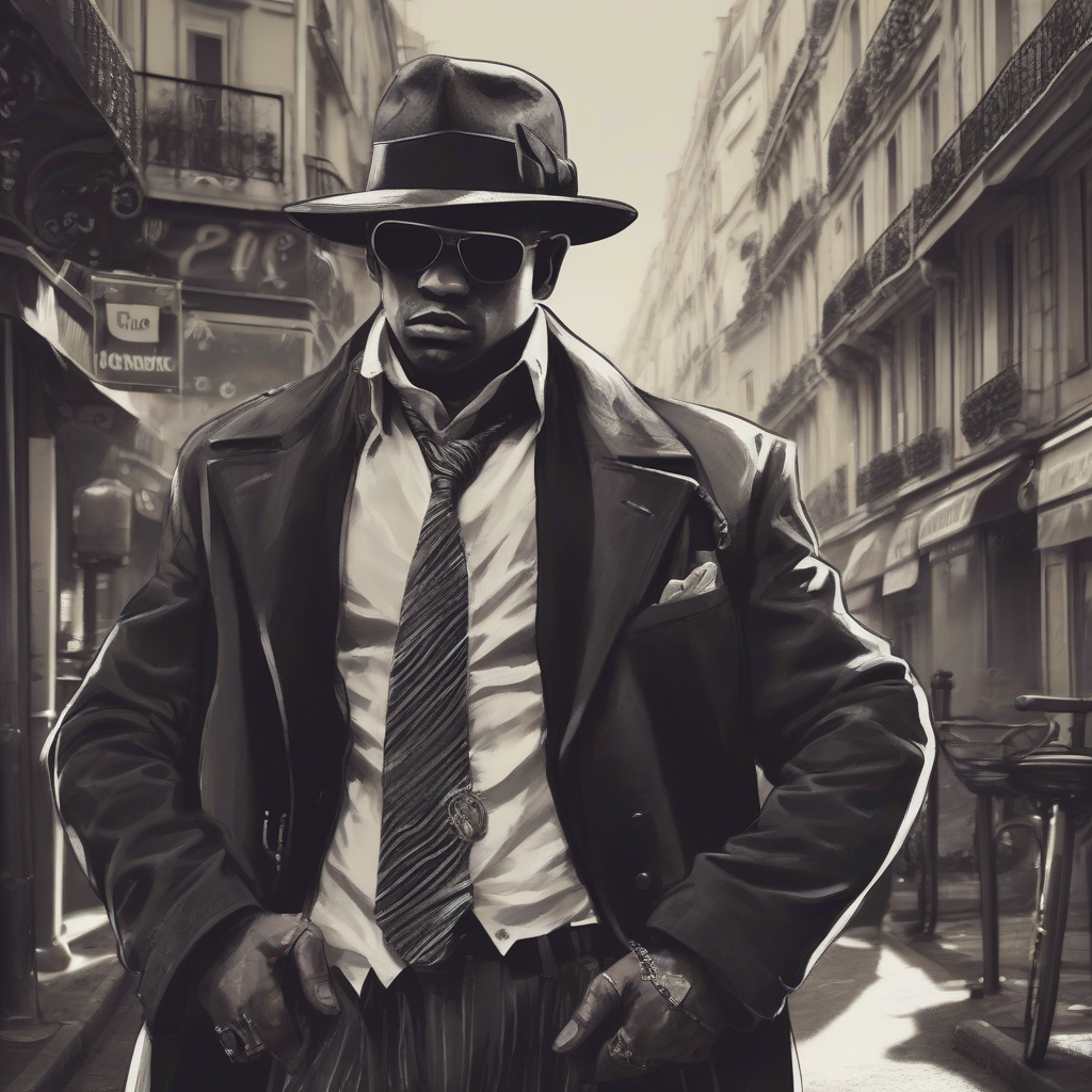 gangster de paris by Free AI Image Generator & Maker - No login required✨ | AIGAZOU