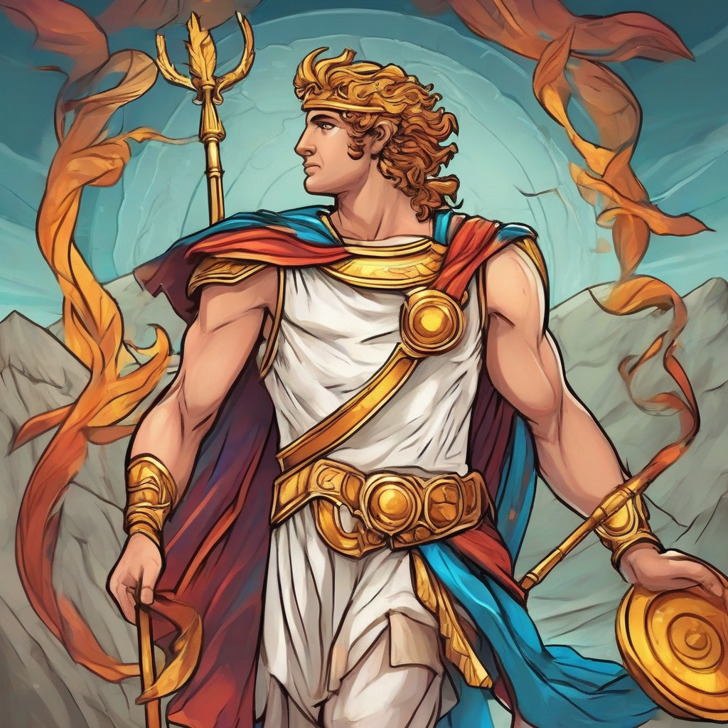 greek roman mythology apollo character card for board game by Générateur d'images par IA gratuit - Aucune connexion nécessaire✨ | AIGAZOU