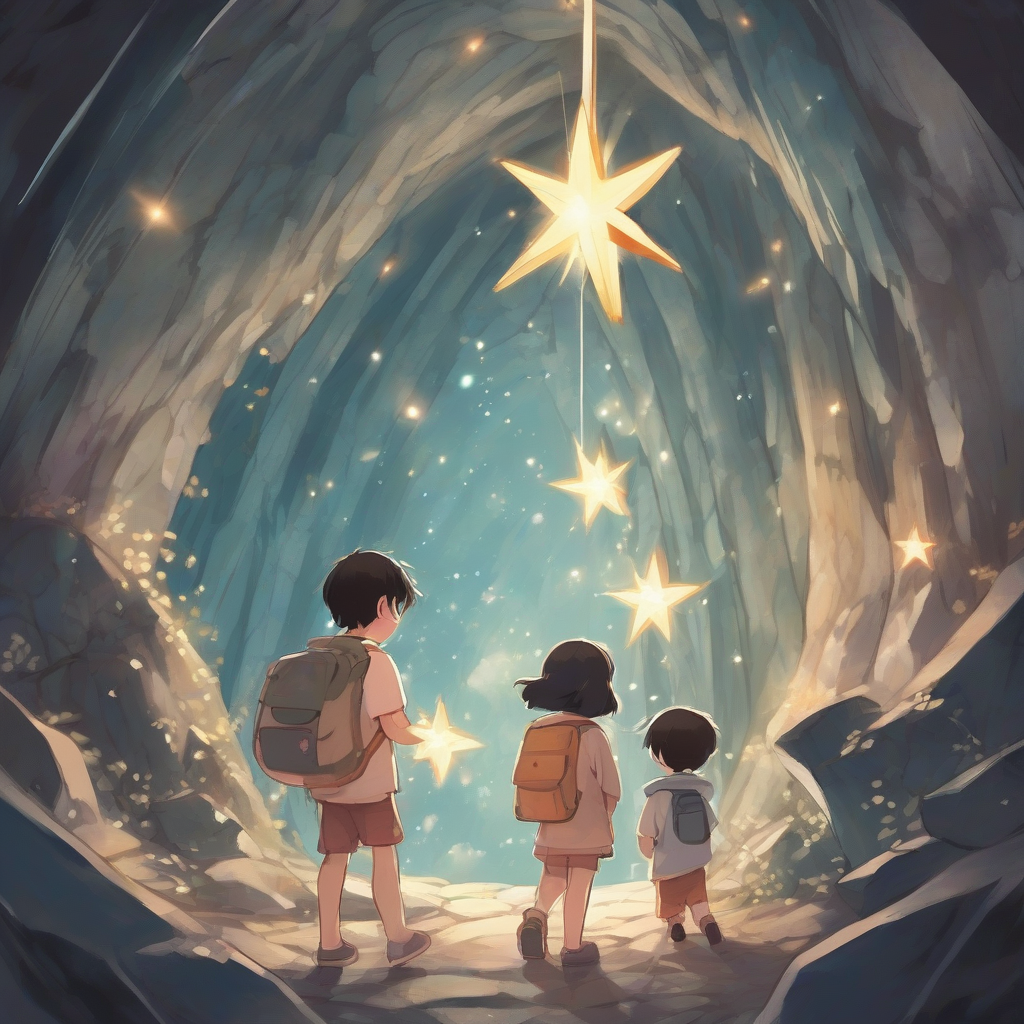 finding the star in the deep cave by Générateur d'images par IA gratuit - Aucune connexion nécessaire✨ | AIGAZOU