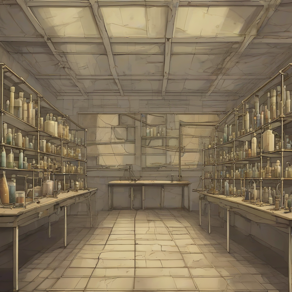 an old laboratory background image for presentation by Générateur d'images par IA gratuit - Aucune connexion nécessaire✨ | AIGAZOU