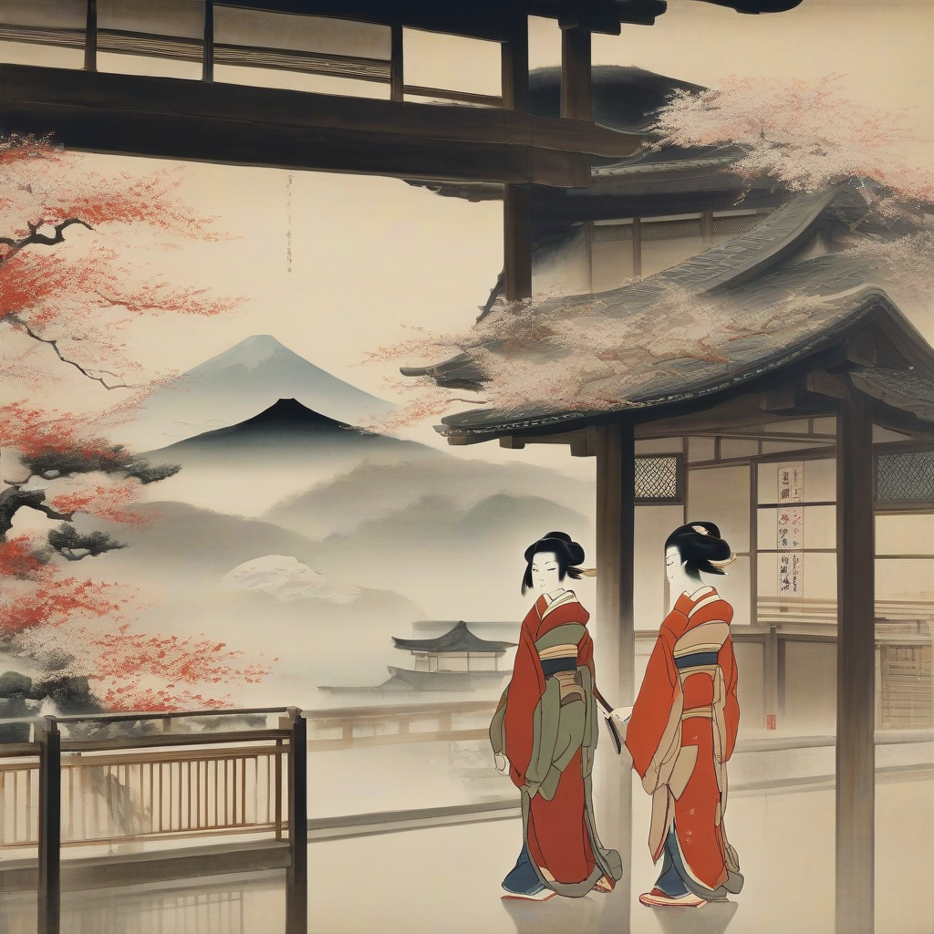 pure japanese style painting by Générateur d'images par IA gratuit - Aucune connexion nécessaire✨ | AIGAZOU