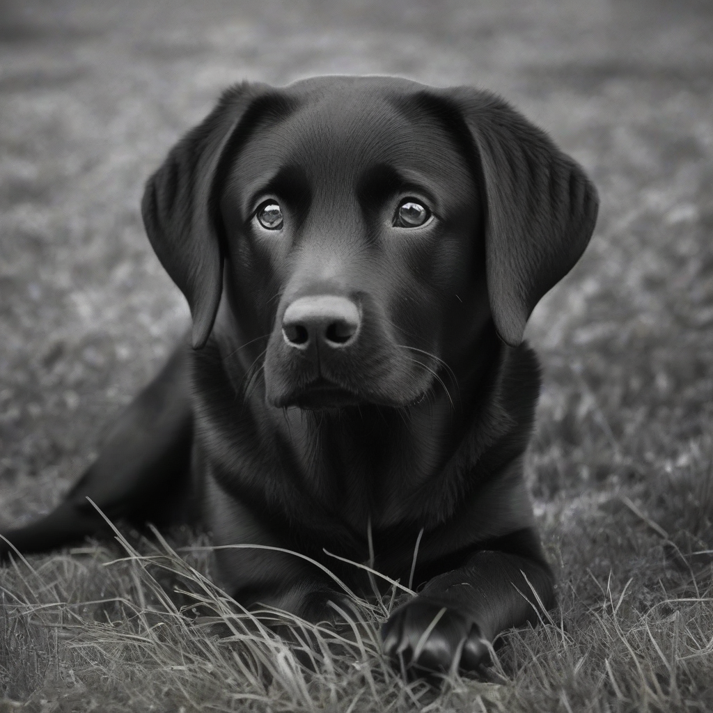 black labrador dog by मुफ्त एआई छवि जनरेटर - बिना लॉगिन के✨ | AIGAZOU